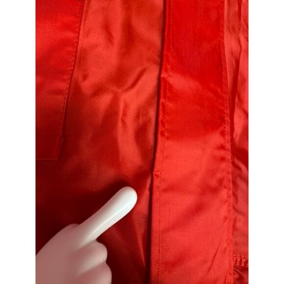 "AVID" Heavy Duty Red Jacket Emergency Windbreaker Water Resistant SZ XL Mens - Picture 7 of 14